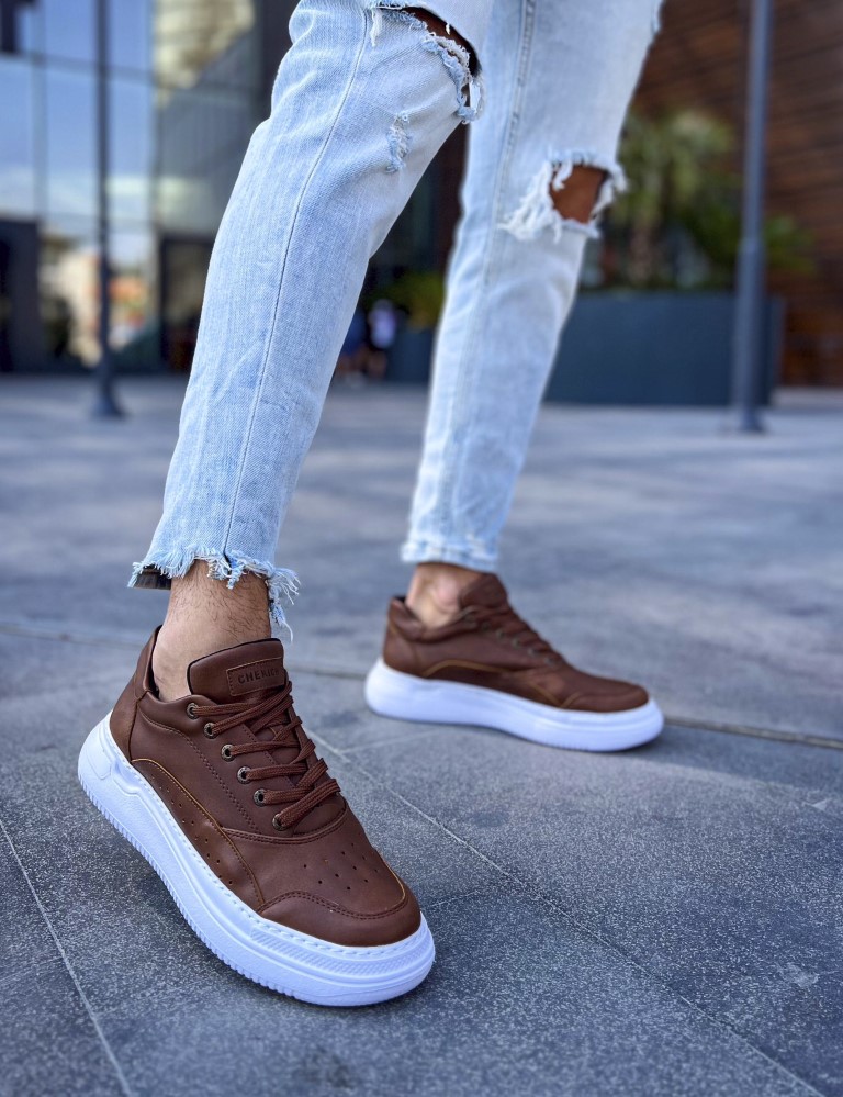 Ανδρικά κάμελ Casual Sneakers CH115 φωτογραφία